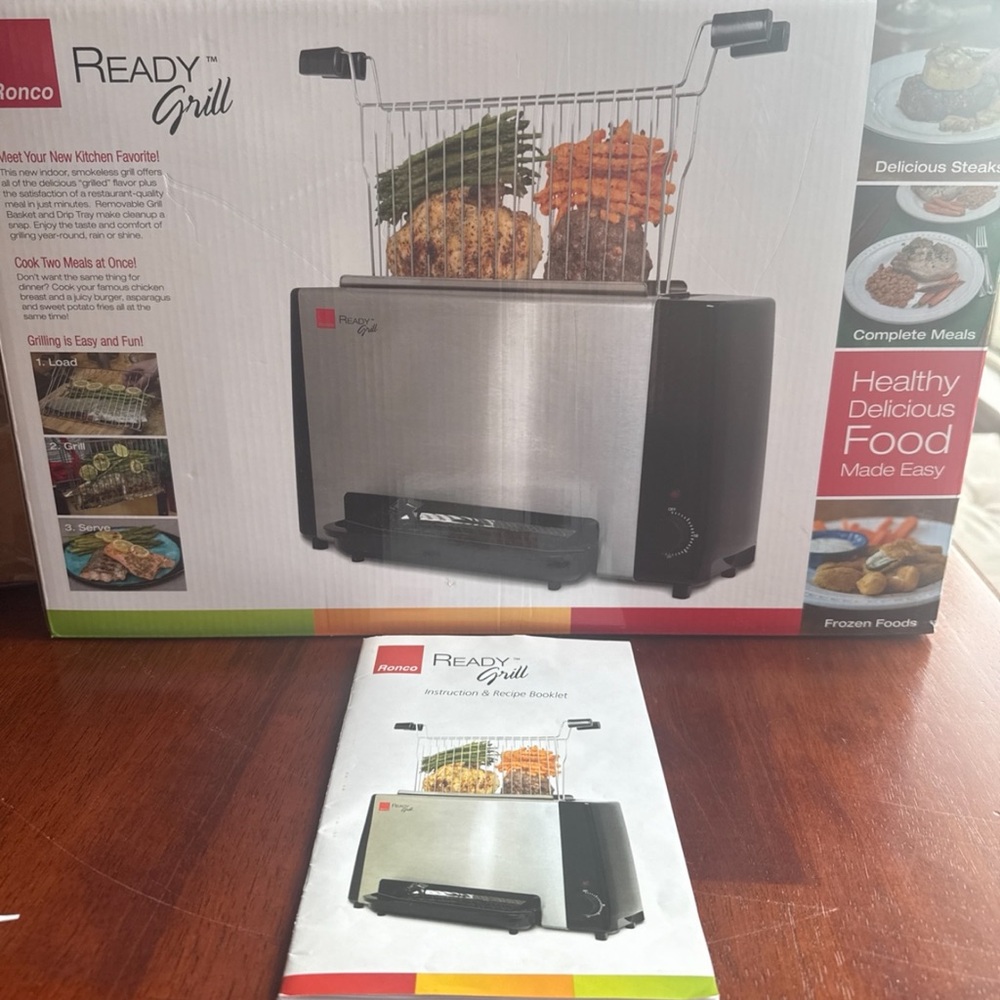 Ready Grill - Silver and Black